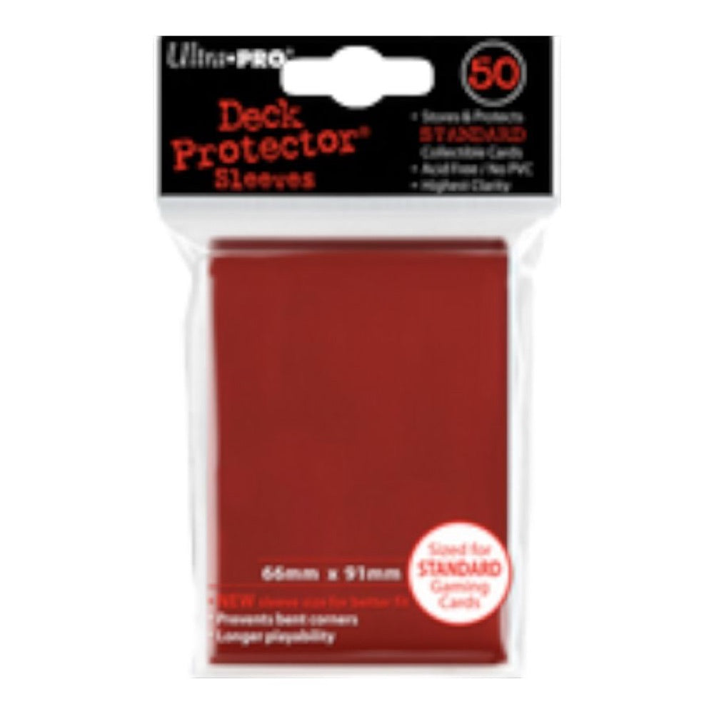 Ultra Pro – Deck Protectors Red (50 Count)