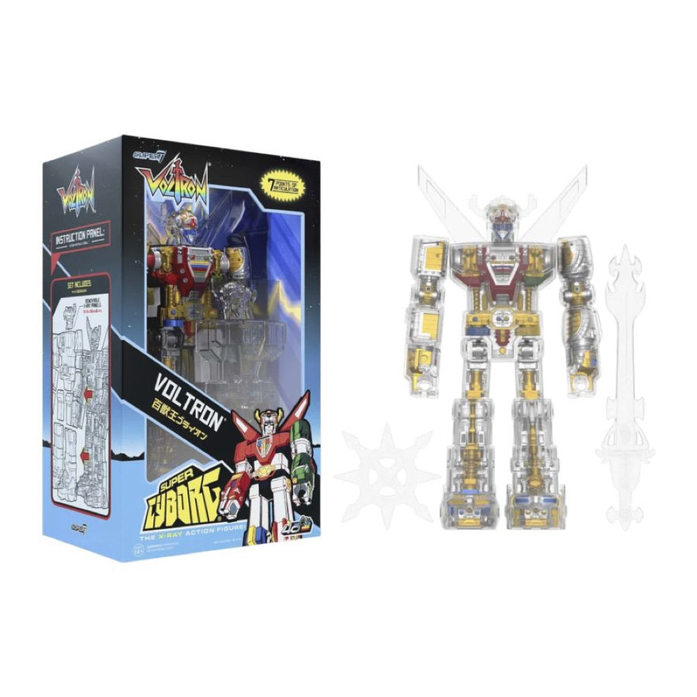 Voltron – Super Cyborg Voltron (Clear) Figure