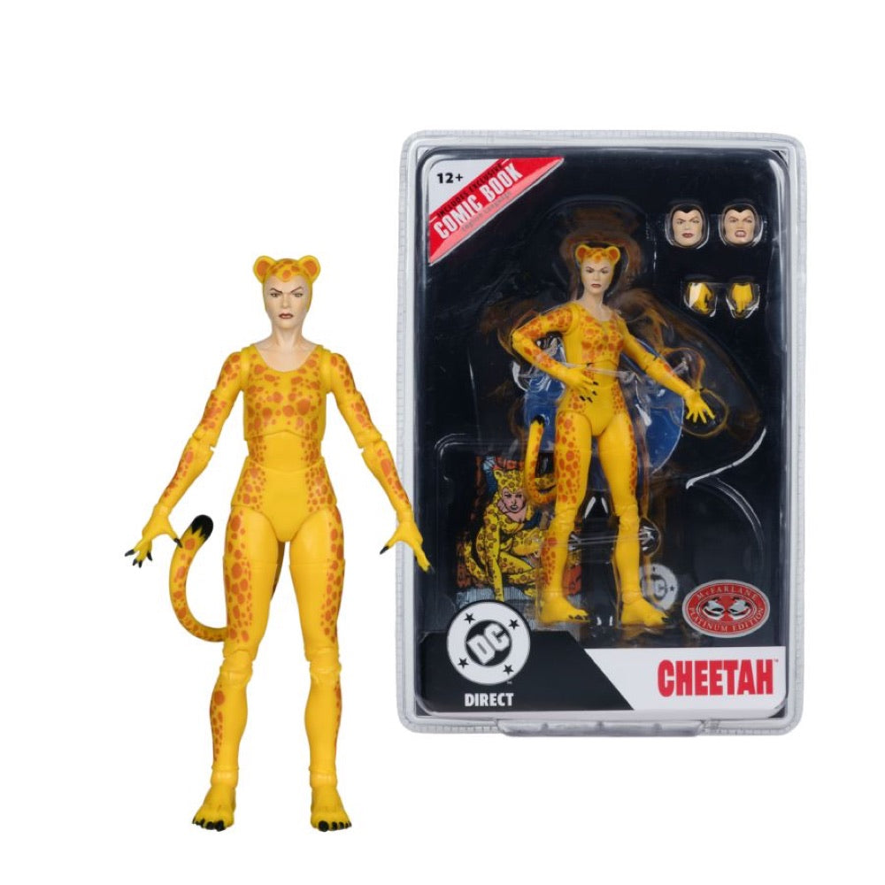 DC Direct – Cheetah (Crisis On Infinite Earths) Page Punchers 7 ” Figure with Comic (Chase)
