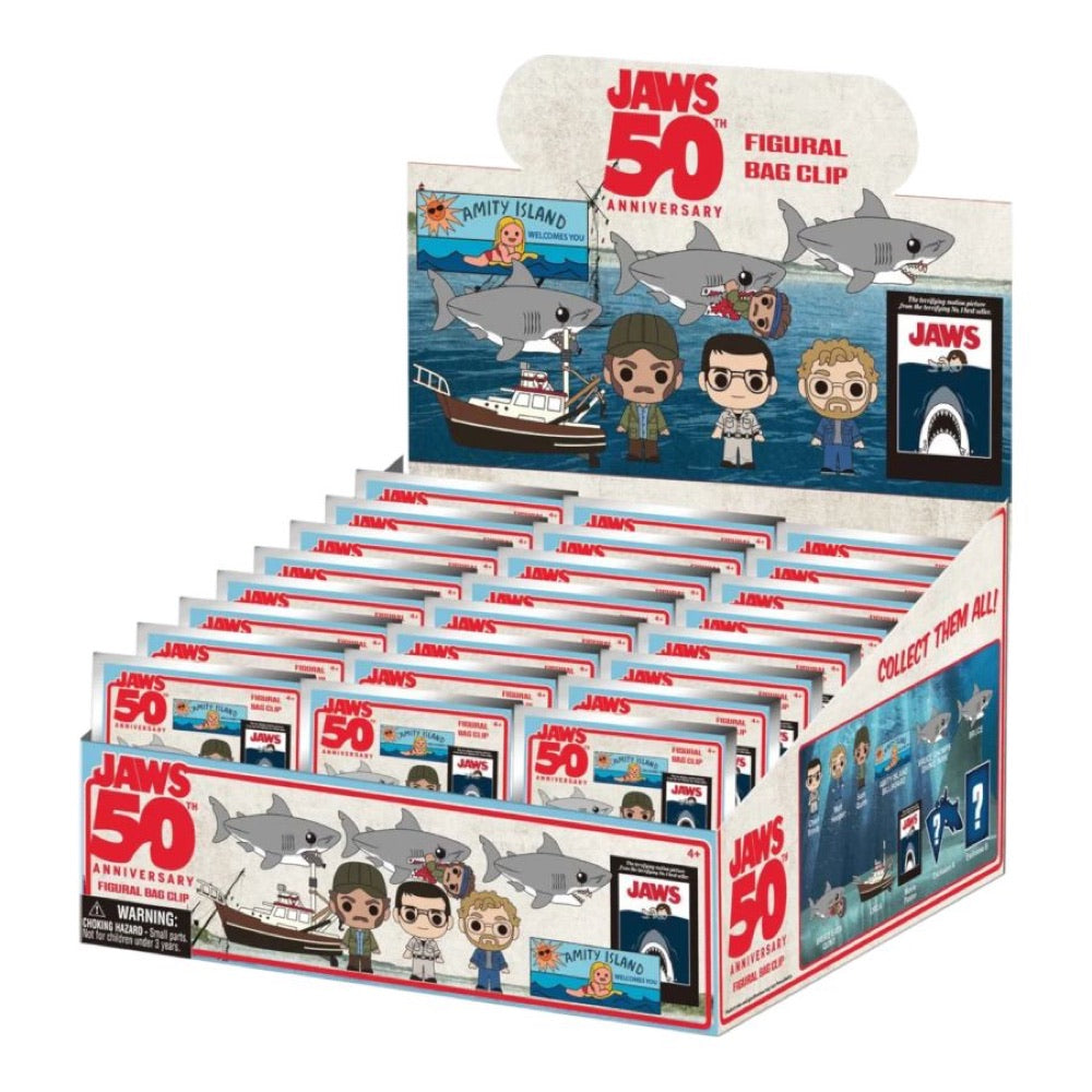 Jaws – Jaws 50th Anniversary Bag Clip Blind Bag (Display of 24)