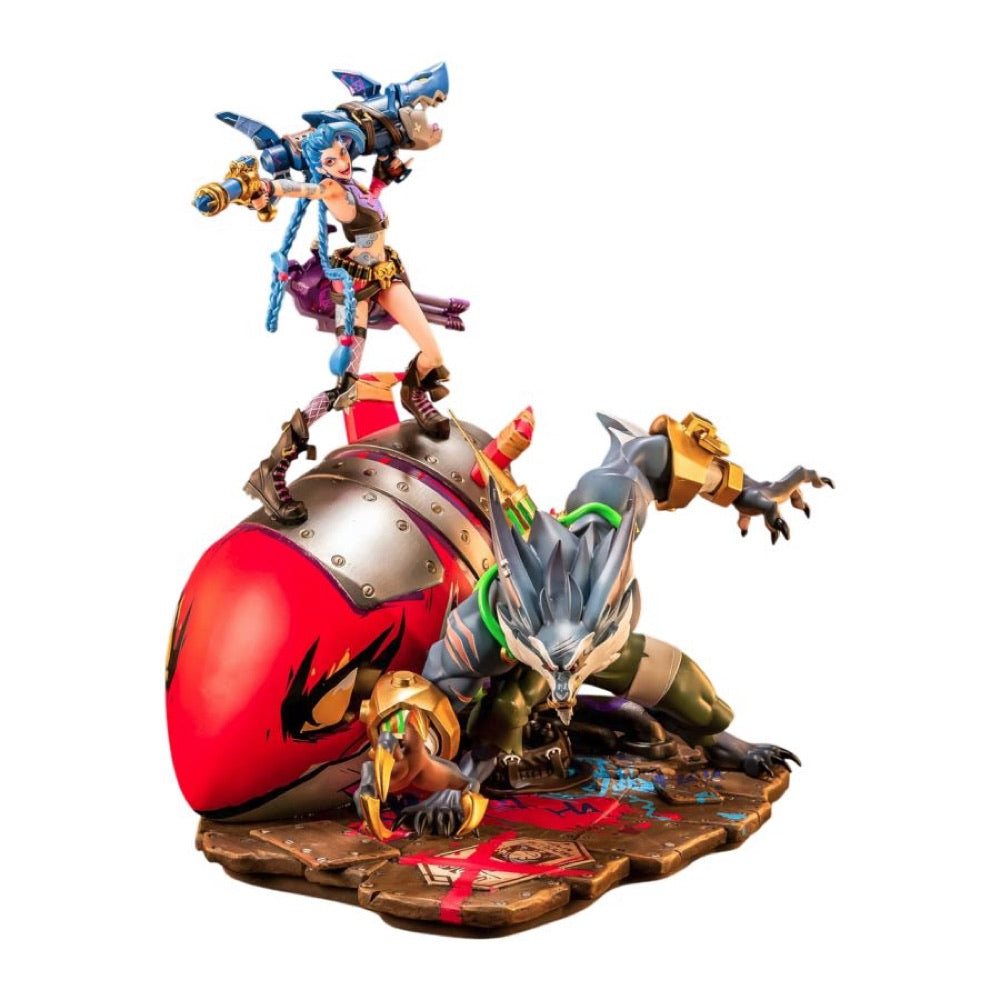2XKO – Jinx & Warwick 1:10 Scale Diorama