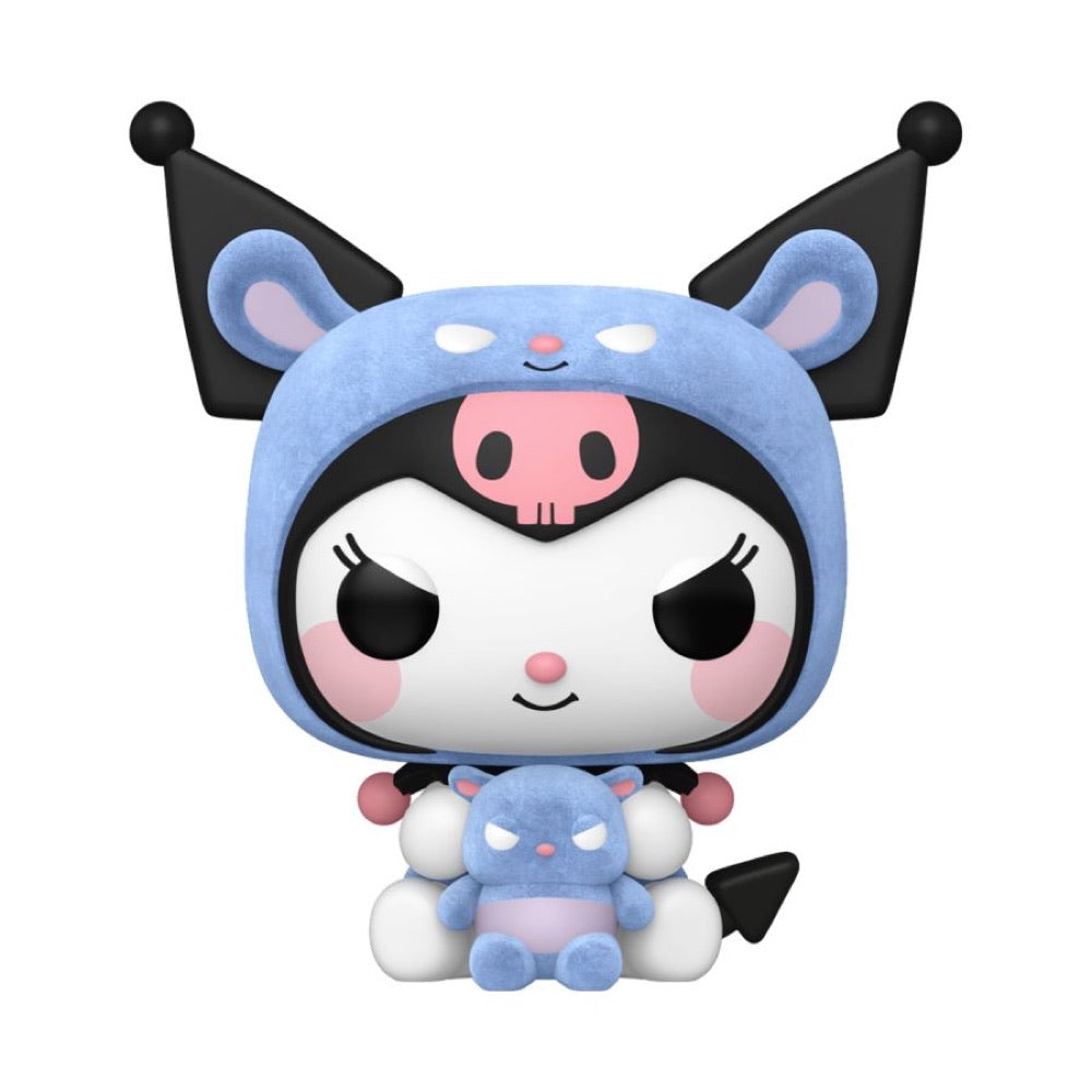 Hello Kitty – Kuromi as Baku Flocked Pop! Vinyl