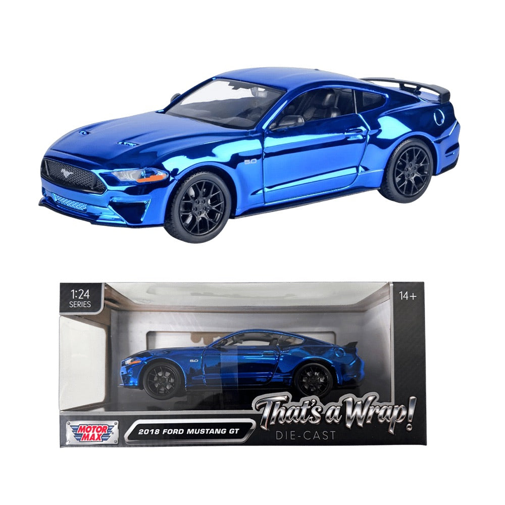 That’s A Wrap! – 2018 Ford Mustang GT 1:24 Scale Diecast Vehicle