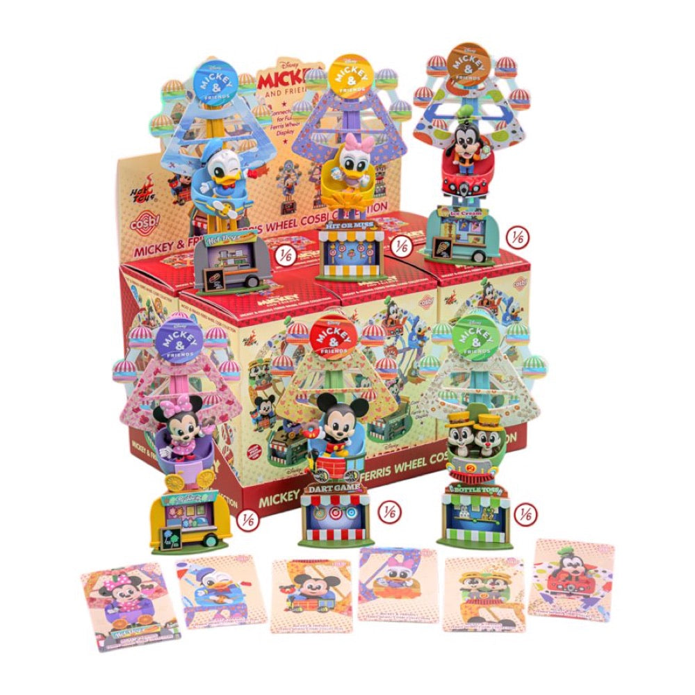 Disney – Ferris Wheel Cosbi Bobble-Head (Display of 6)