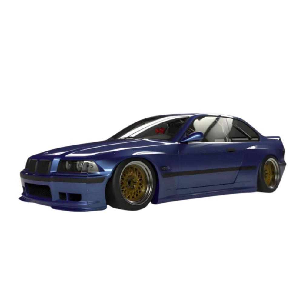 Solido – 1:18 1990 BMW M3 Coupe Pandem Blue Estoril Diecast Vehicle