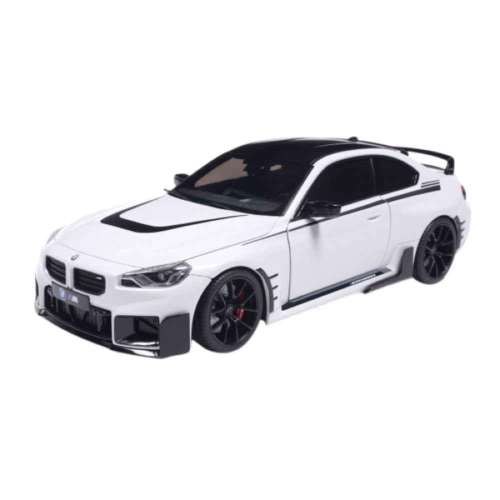 Solido – 1:18 2025 BMW M2 Performance Parts Alpinweiss Diecast Vehicle