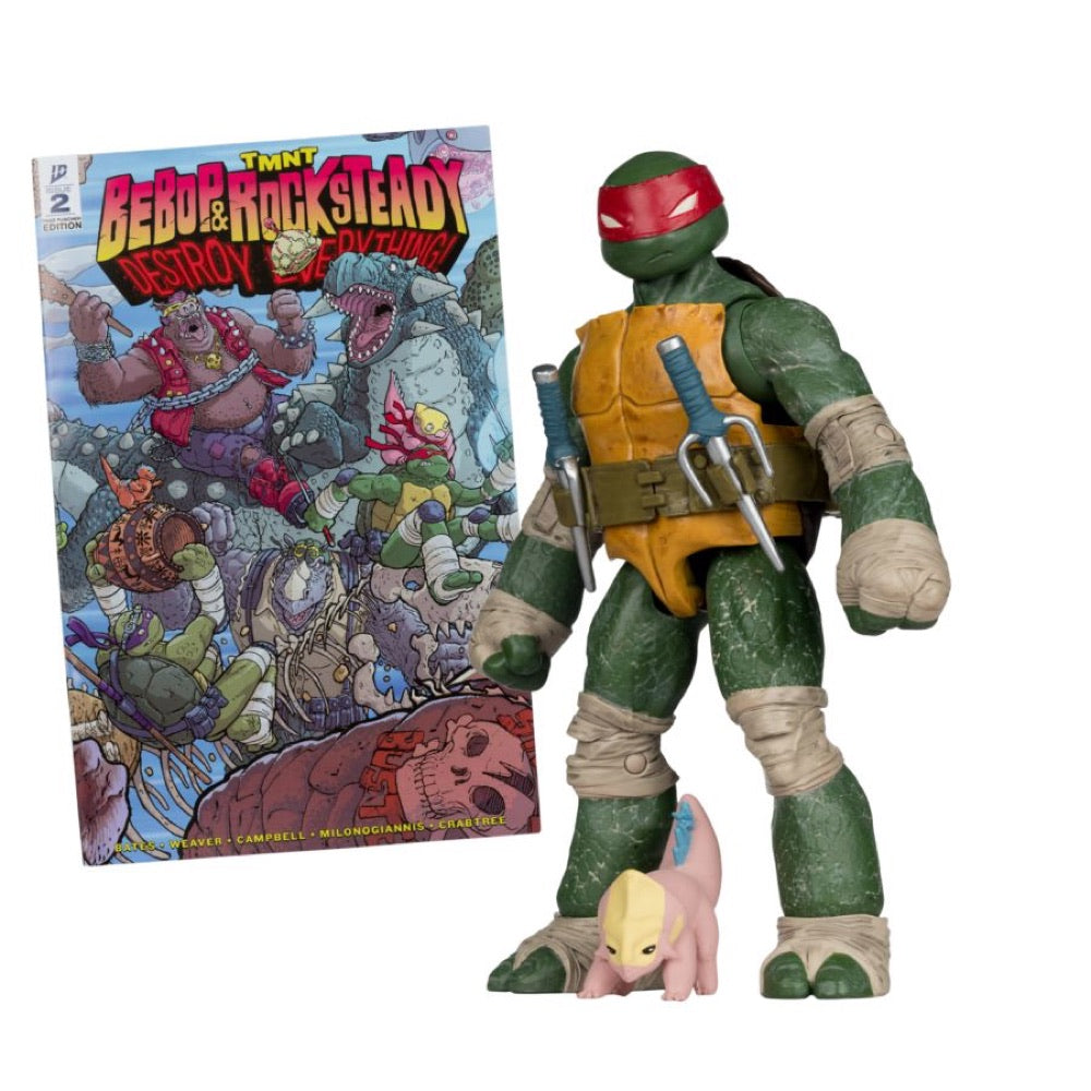 Teenage Mutant Ninja Turtles – Raphael Page Punchers 5″ Figure with Comic