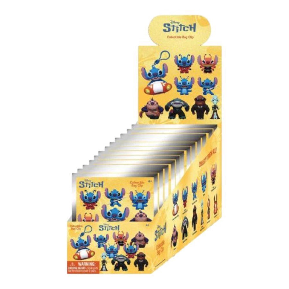 Lilo & Stitch – Stitch in Space 3D PVC Bag Clips (Display of 24)