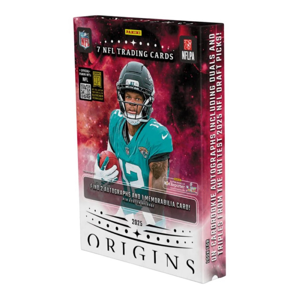 NFL – 2025 Origins Football Hobby Hobby Trading Cards (Display of 1)