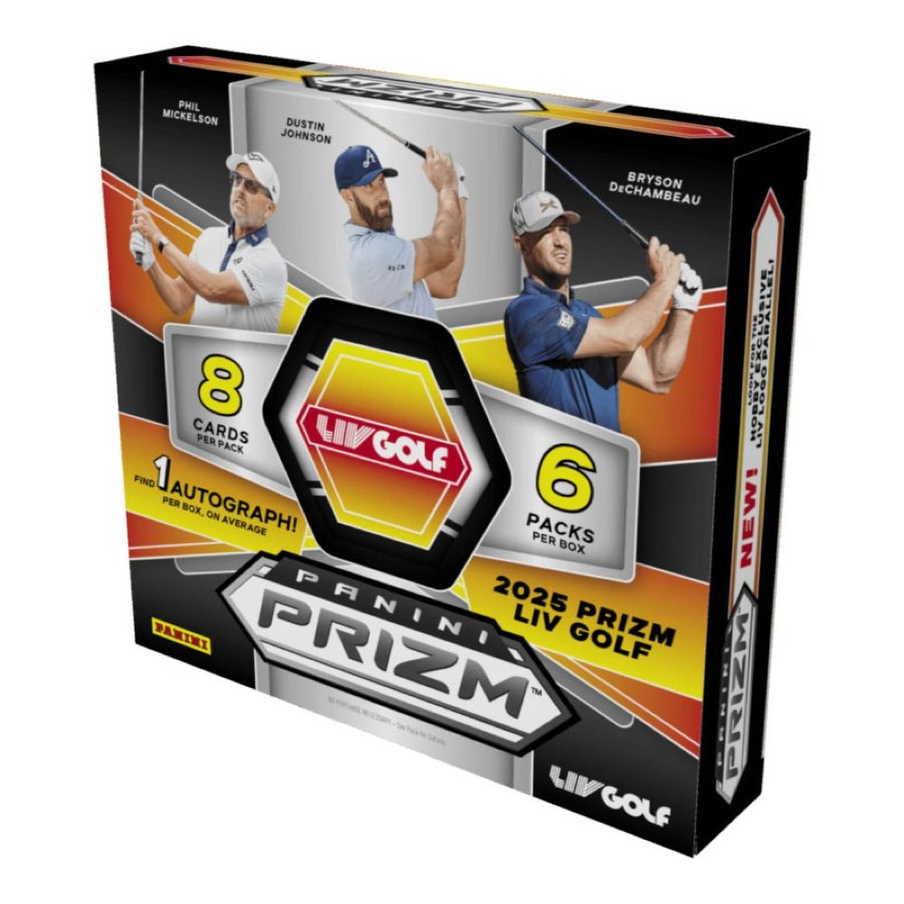 Golf – 2025 Prizm LIV Golf Cards Hobby Trading Cards (Display of 6)