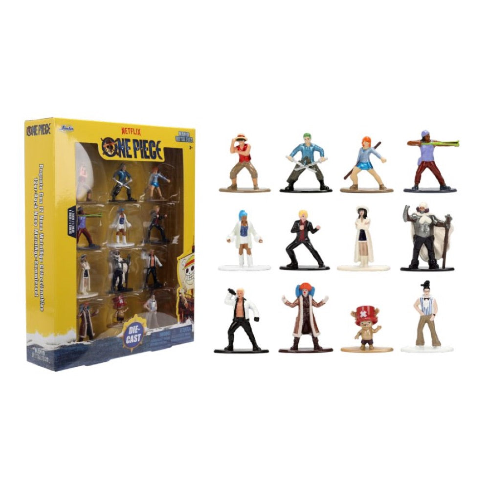One Piece (Netflix) – Nano Metalfigs 12-Pack (Series 1)