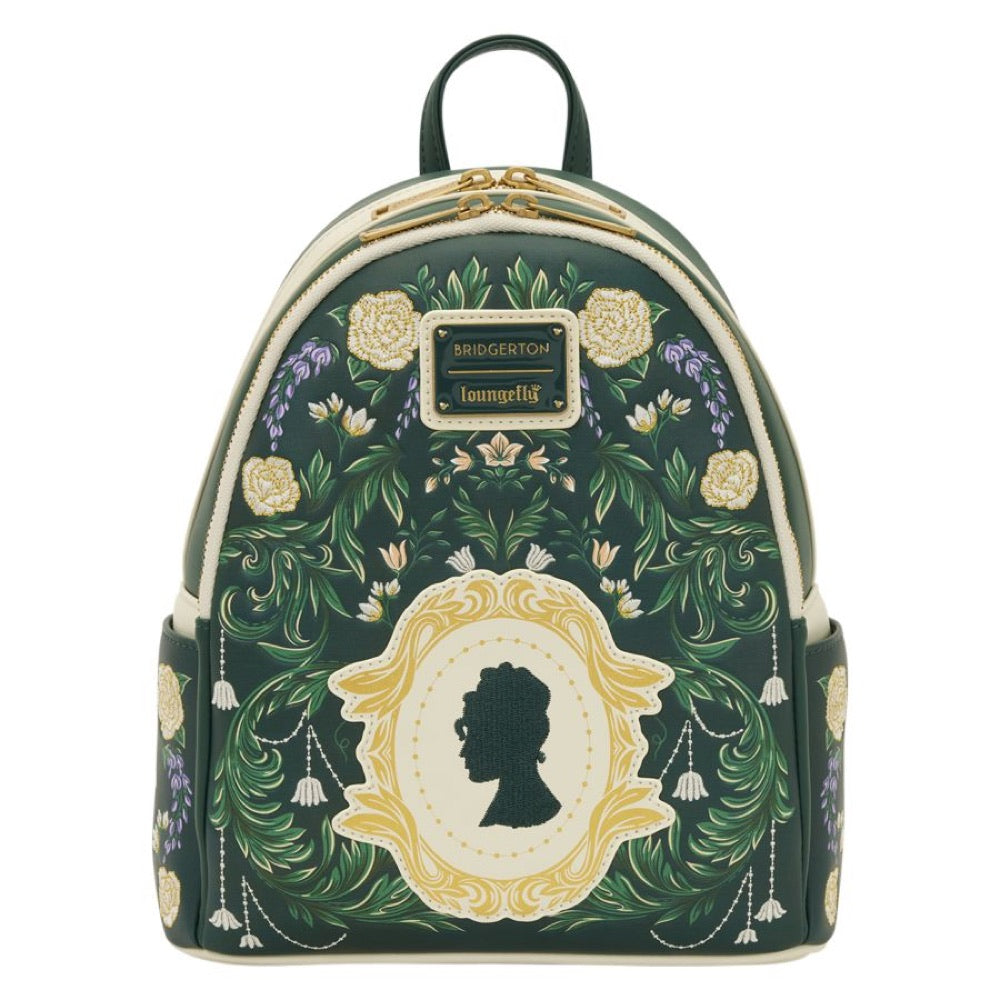 Bridgerton – Silhouette Floral Mini Backpack