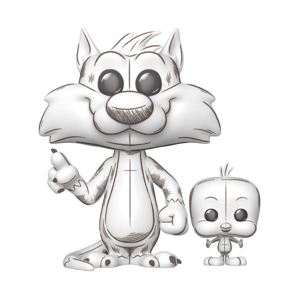 Looney Tunes: Sketched – Sylvester & Tweety Pop! Vinyl