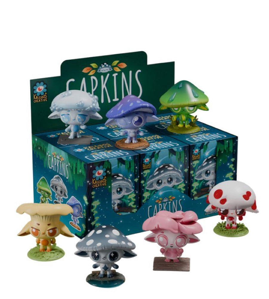 Kaleidos Creative – Capkins Blind Box Assortment (Display of 6) (Series 2)