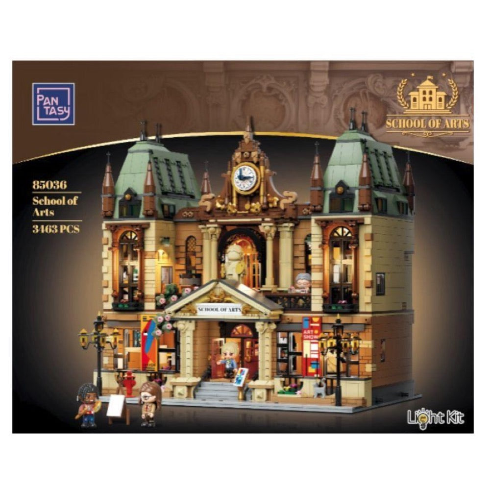 Retro Series – School of Arts Construction Set (3463 Pieces)