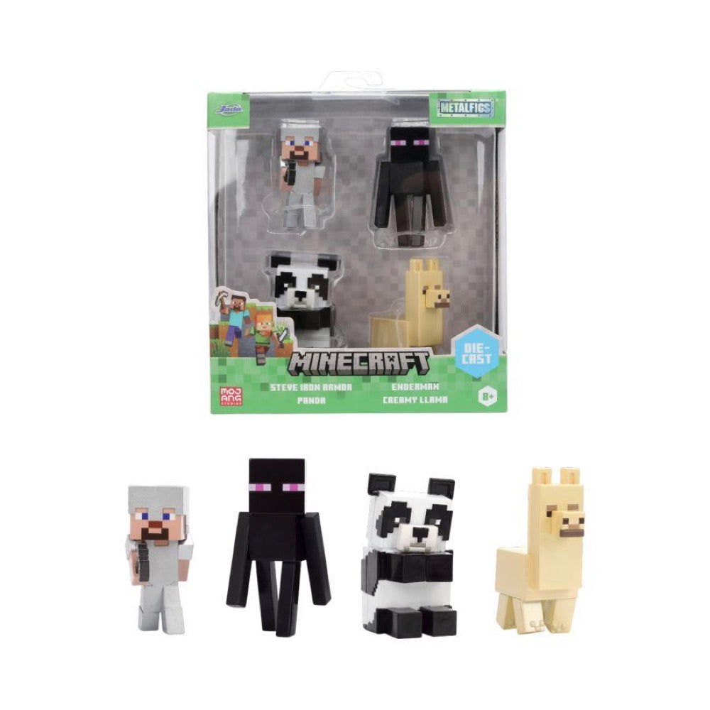 Minecraft – 2.5″ Metalfigs 4-Pack (Wave 6)