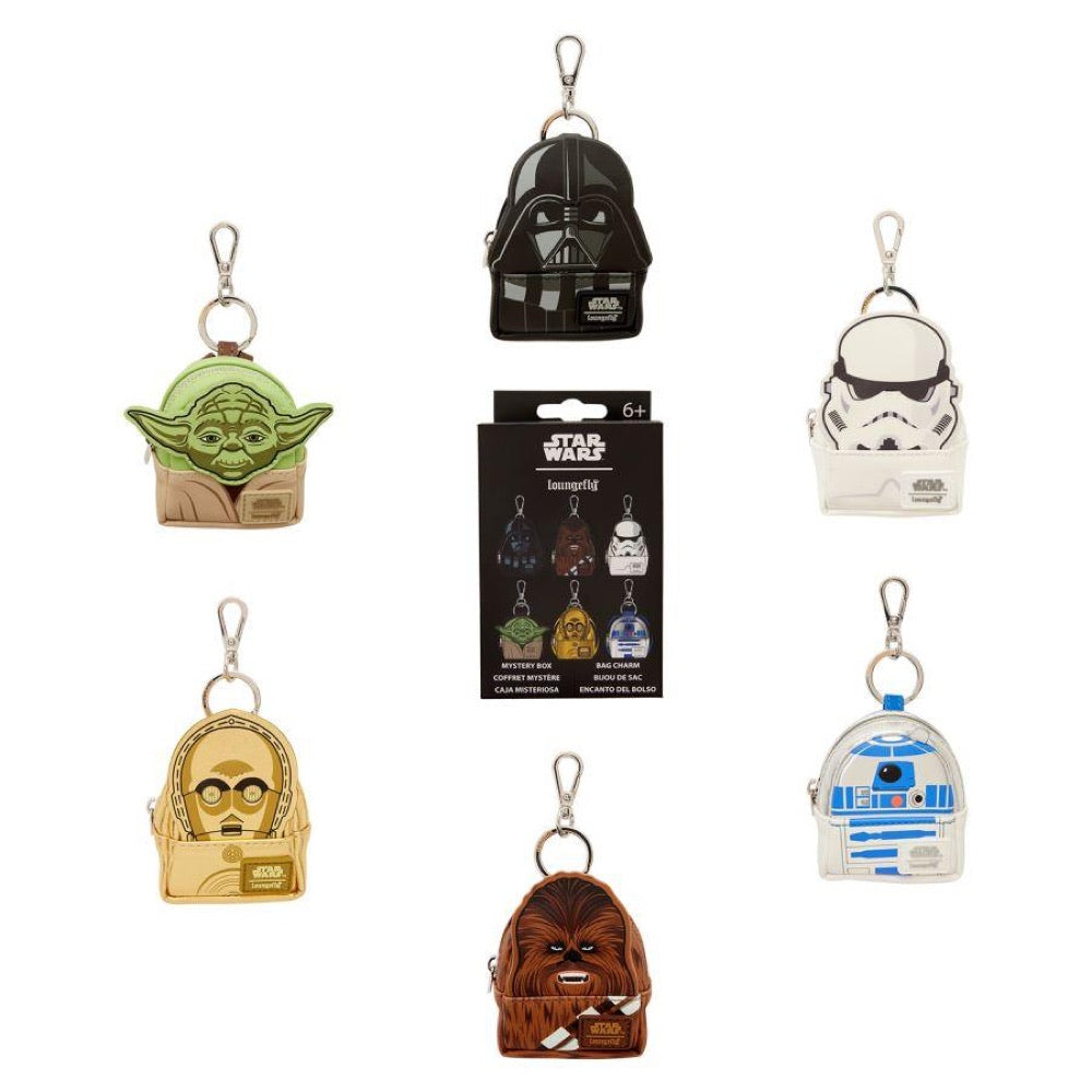Star Wars – Mystery Mini Backpack Bag Charms Assortment (Display of 15)
