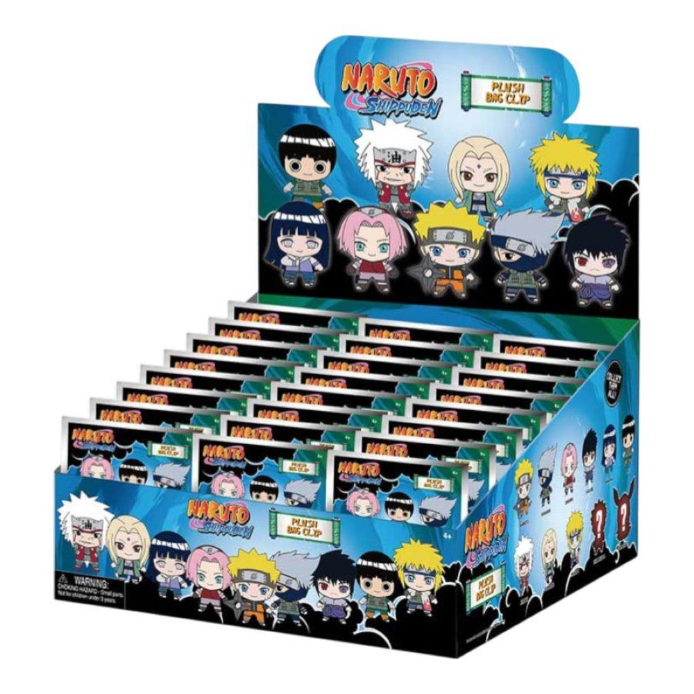 Naruto – Naruto Plush Bag Clips Blind Bag (Display of 24)