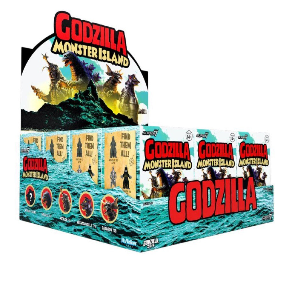 Godzilla – Monster Island Blind Box Assortment (Display of 12) Wave 07