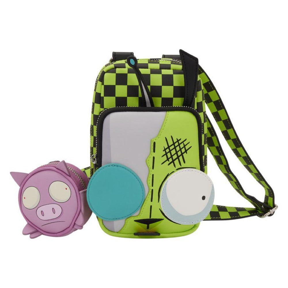 Invader Zim – Gir Cellphone Crossbody Bag