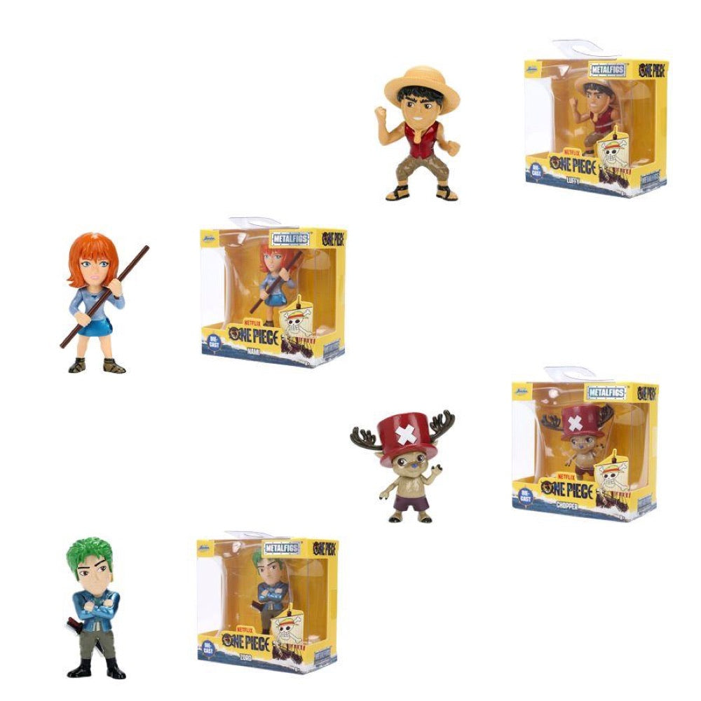 One Piece (Netflix) – 2.5″ Metalfigs Assortment (Display of 12)