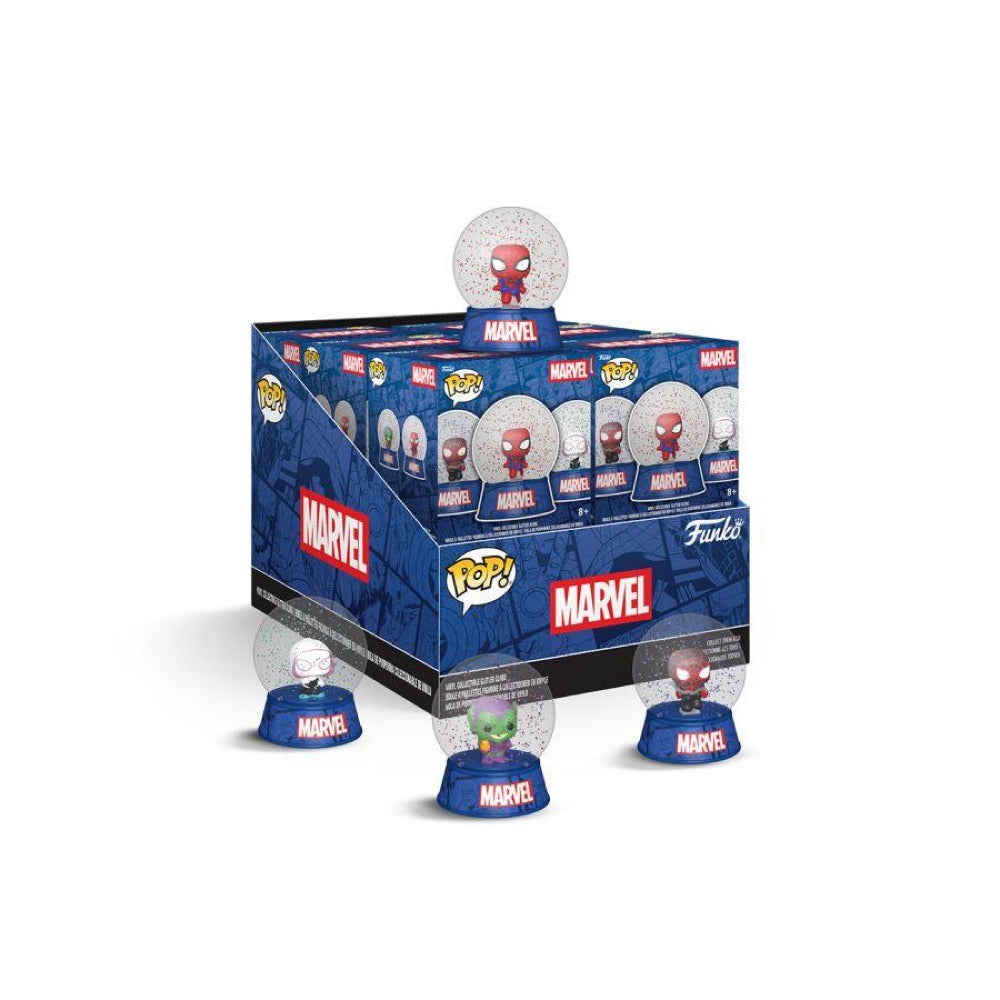 Marvel Comics – Spider-Man Mystery Mini Snow Globes Assortment (Display of 12)