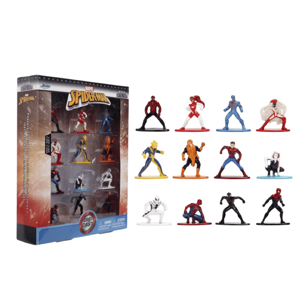 Spider-Man – Nano Metalfigs 12-Pack (Series 12)