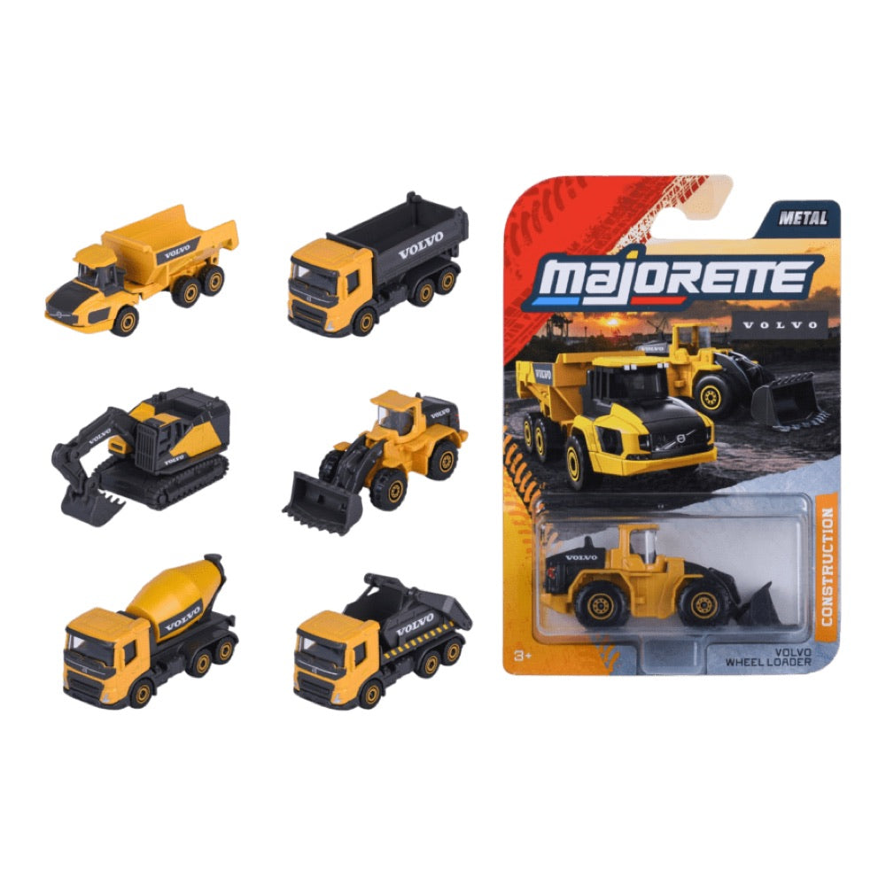 Majorette – Volvo Construction Premium 12 Count (Hangsell)