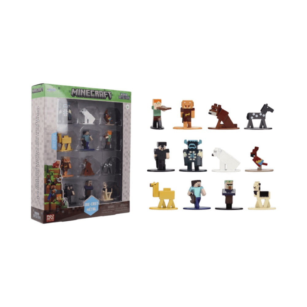 Minecraft – Nano Metalfigs 12-Pack
