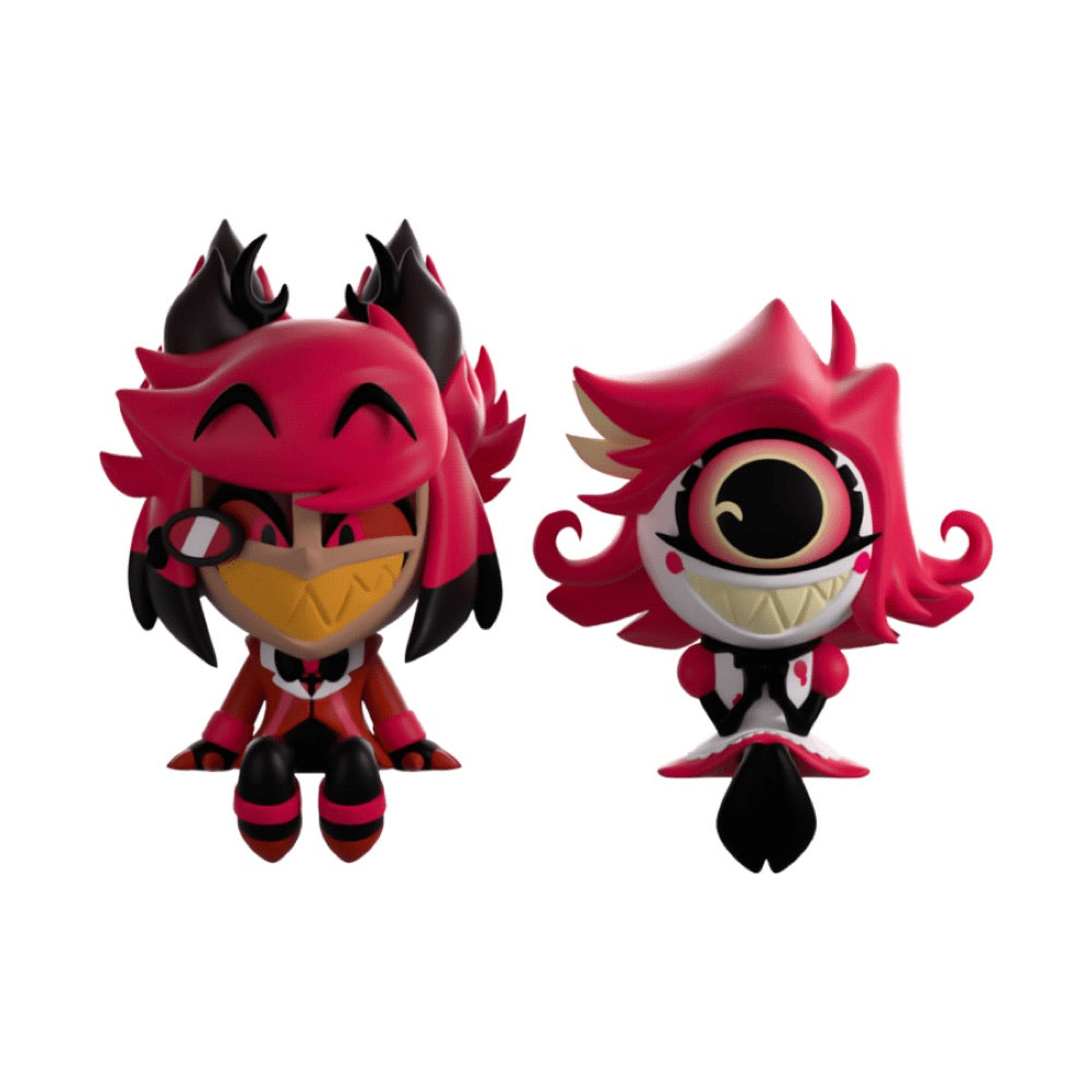 Hazbin Hotel – Alastor & Niffty Monitor Buddiez 2.5″ Vinyl Figure 2-Pack