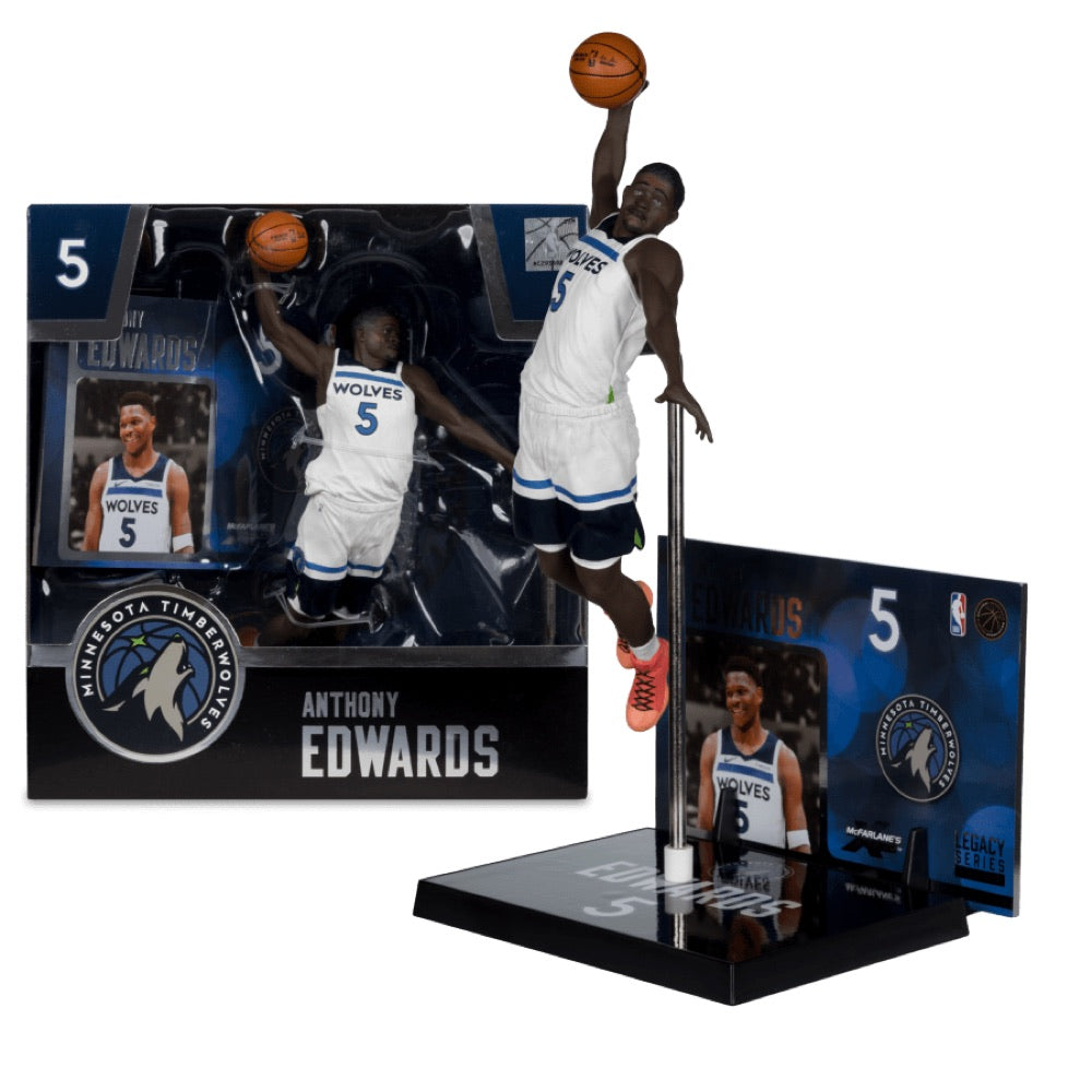 NBA – Anthony Edwards (Minnesota Timberwolves) Posed Figure