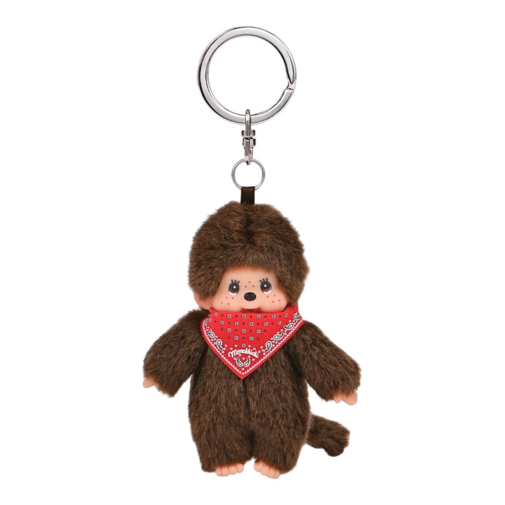 Monchhichi – Bandana Boy Keychain