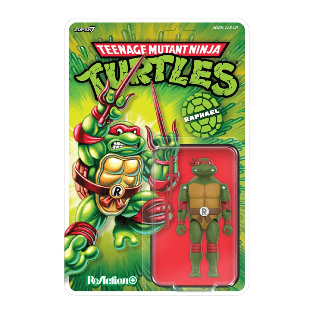Teenage Mutant Ninja Turtles – Raphael ReAction+ Figure
