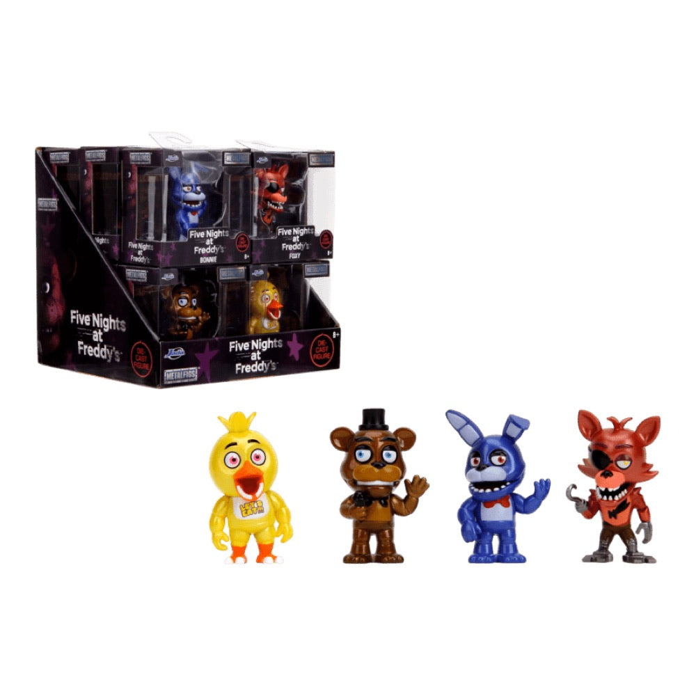 Five Nights at Freddy’s – Freddy and Gang 2.5″ MetalFigs Assortment (Wave 1) (Display of 12)