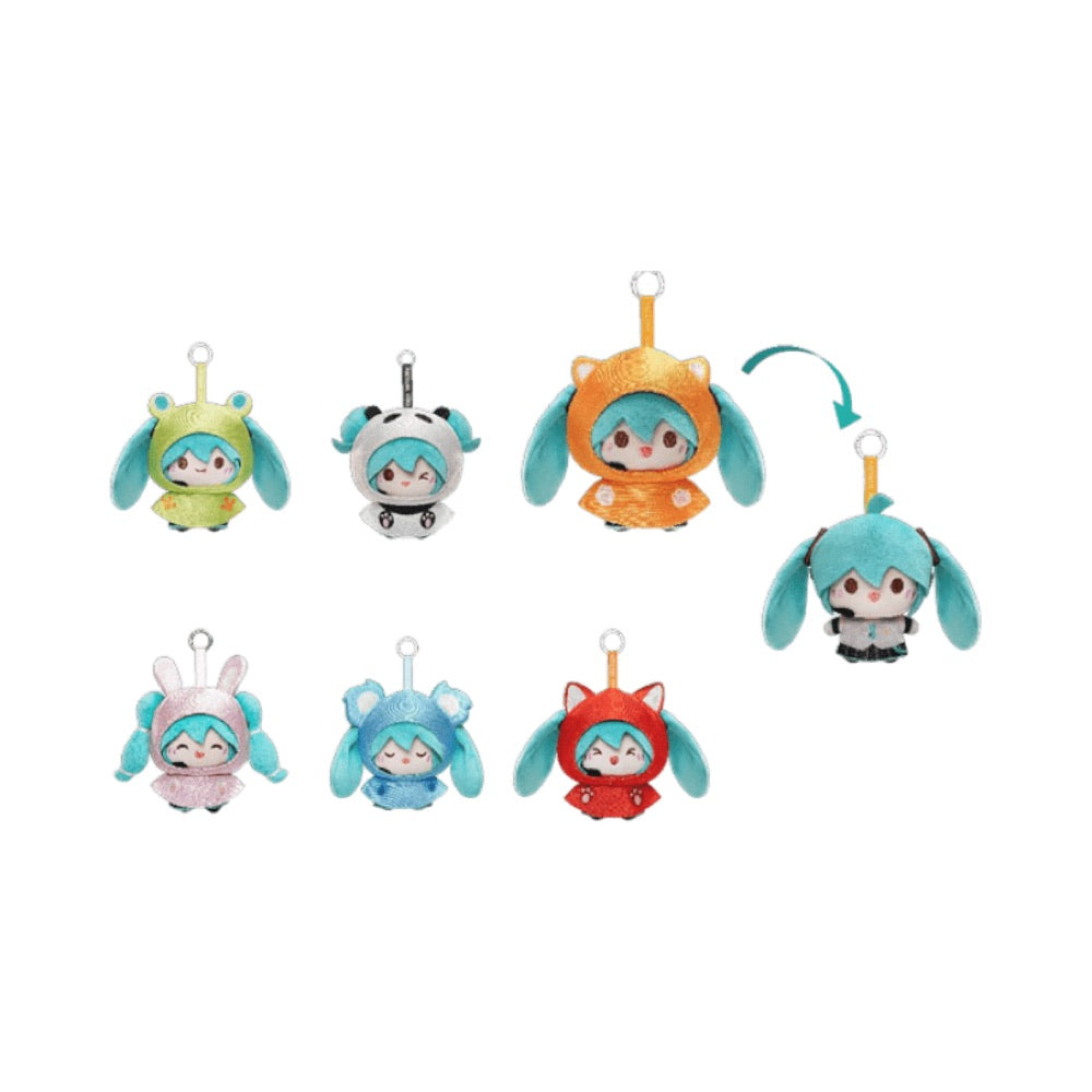 Hatsune Miku – Raining Day Plush Series (Display of 6)