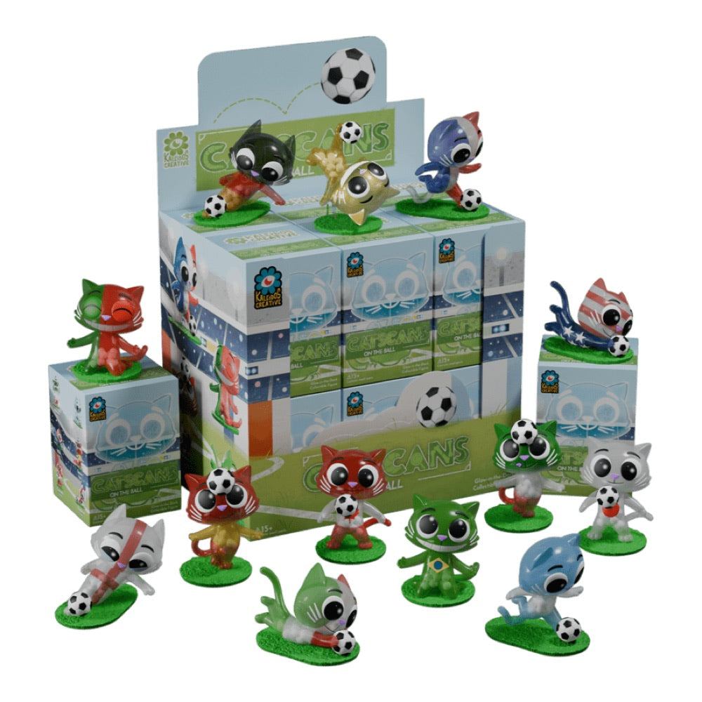 Kaleidos – Cat Scans “On the Ball” Series 3 Blind Box Assortment (Display of 12)