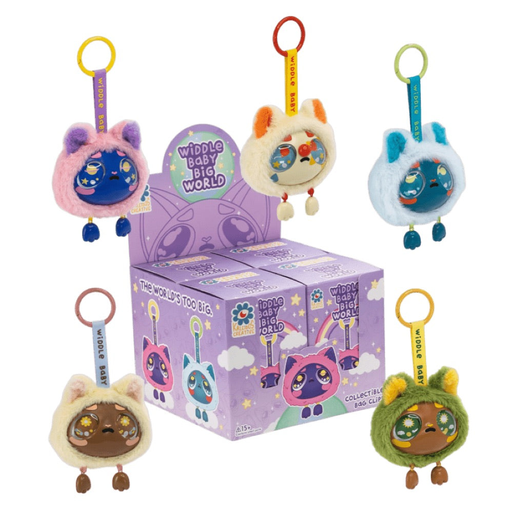 Kaleidos – Widdle Baby Bag Clips Blind Box Assortment (Display of 4)