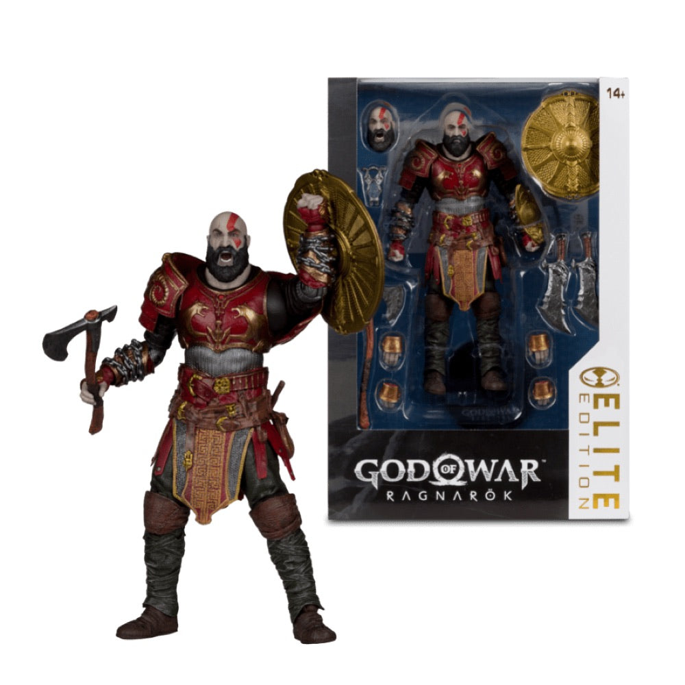 God Of War Ragnarok – Kratos with Ares Armor Elite Edition 7″ Figure