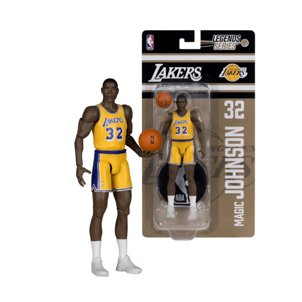 NBA – Earvin Magic Johnson (Legends Series) 6″ Articulated Figure