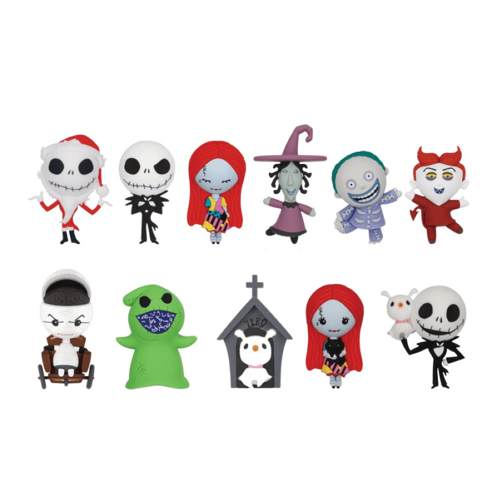 The Nightmare Before Christmas – 3D PVC PVC Bag Clips Series 4 Blind Bag (Display of 24)