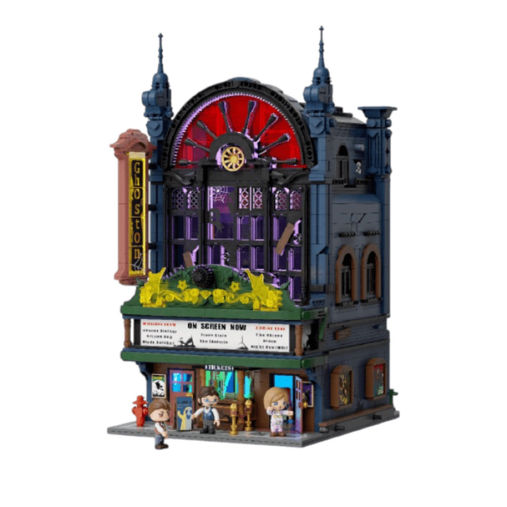 Retro Series – Ghost Cinema Construction Set (2441 Pieces)