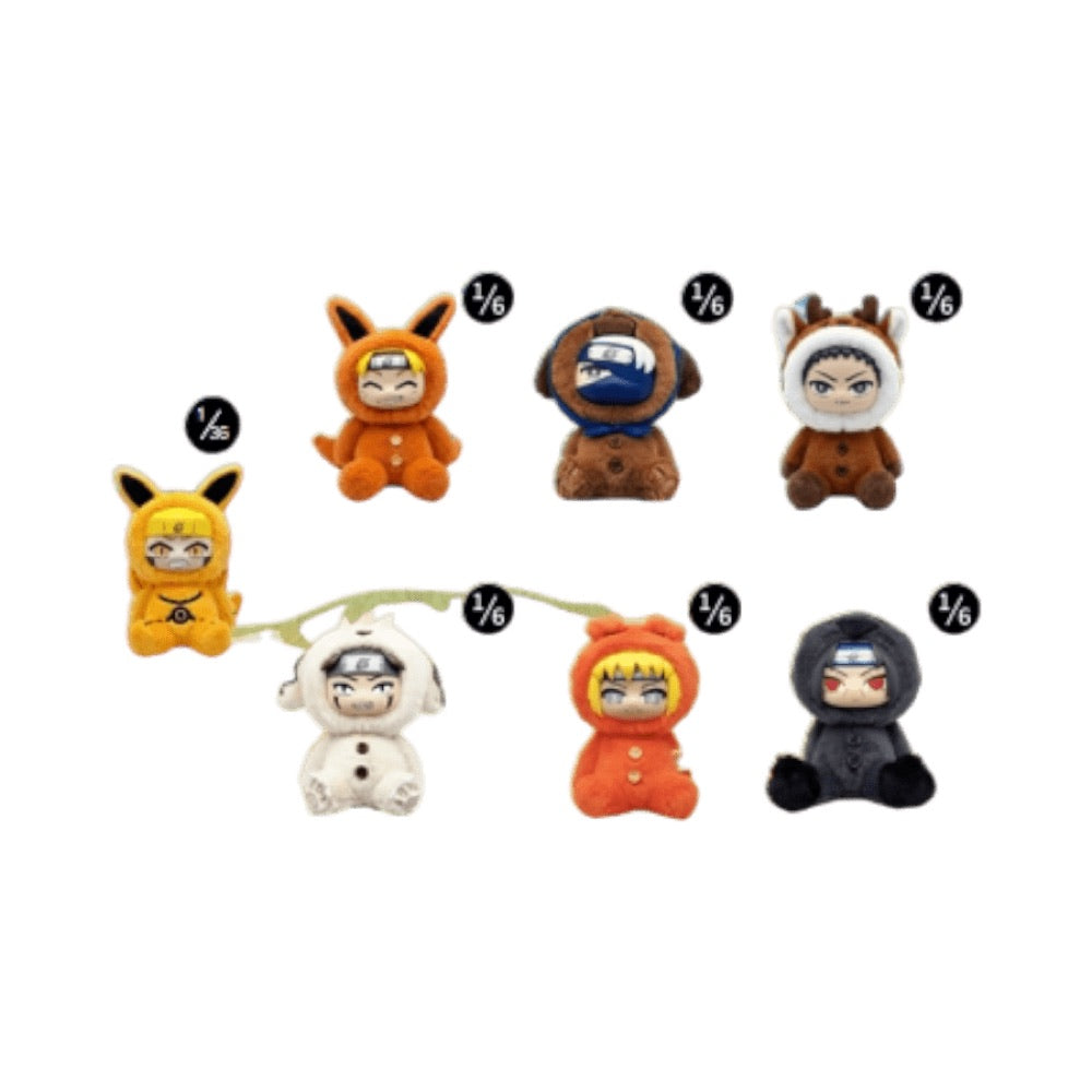 Naruto Shippuden – Ninja Buddies Plush Blind Box Assortment (Display of 6)