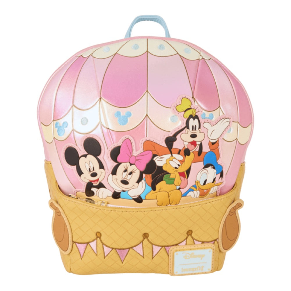 Mickey & Friends – Figural Hot Air Balloon Mini Backpack