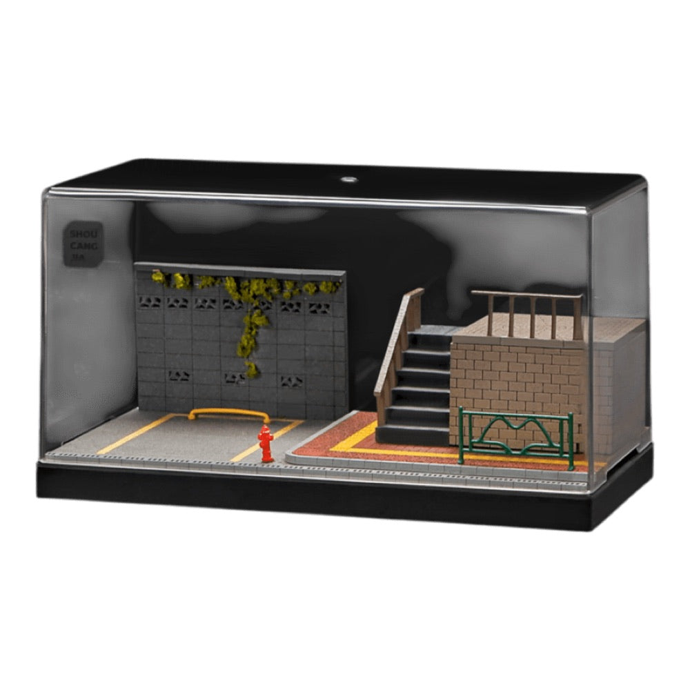 1:64 Diorama – Step by Step Parking Lot Scene