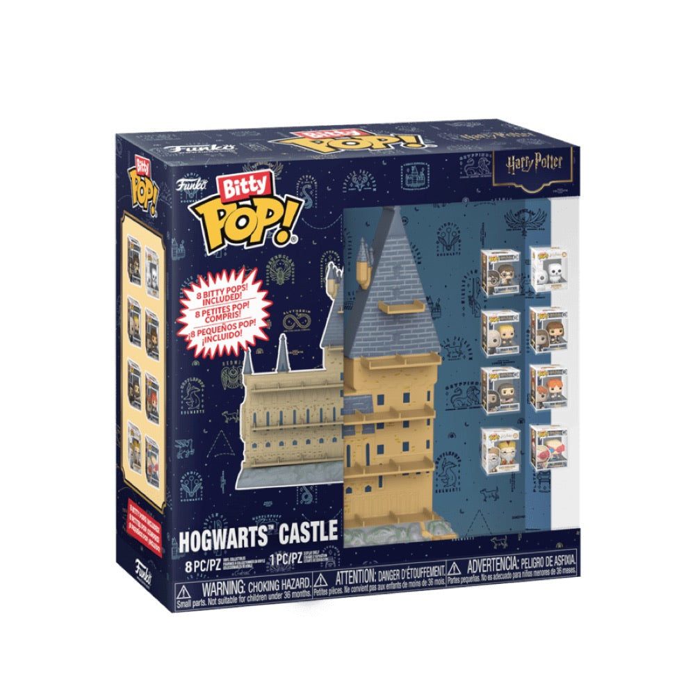 Harry Potter – Hogwarts Castle Bitty Pop! Display with 8 Bitty Pop! Bundle