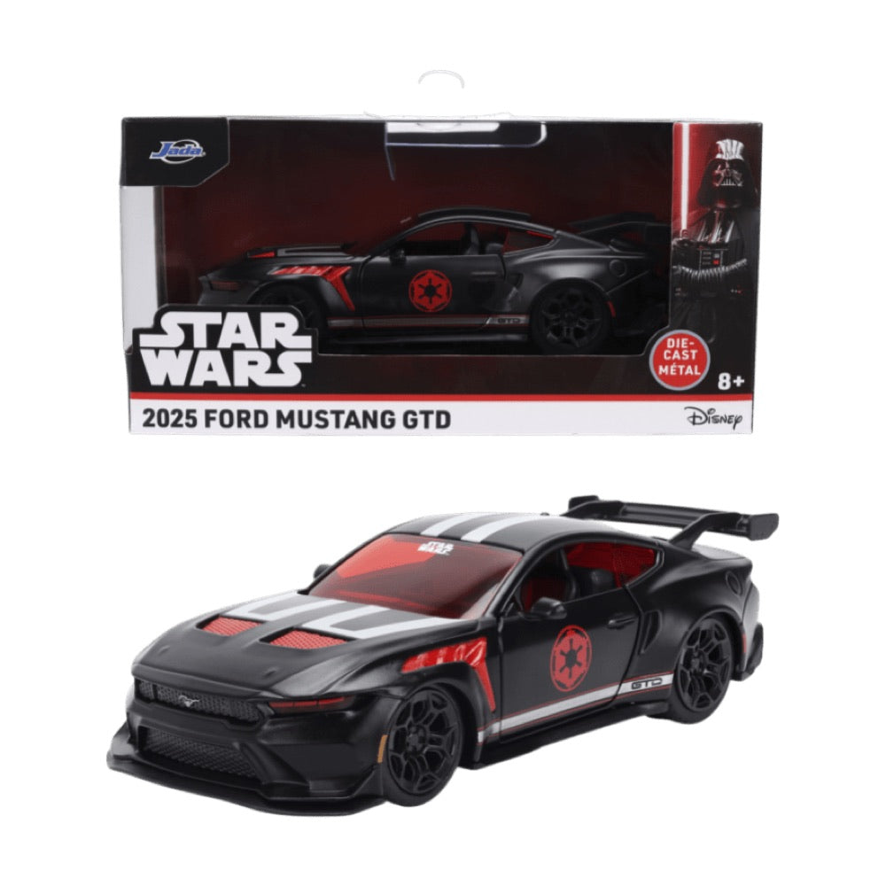 Star Wars – 1:32 Darth Vader 2025 Ford Mustang GTD Diecast Vehicle