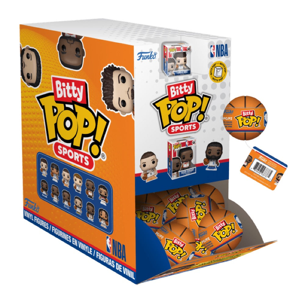 NBA – Basketball Capsule Bitty Pop! Assortment (Display of 24)