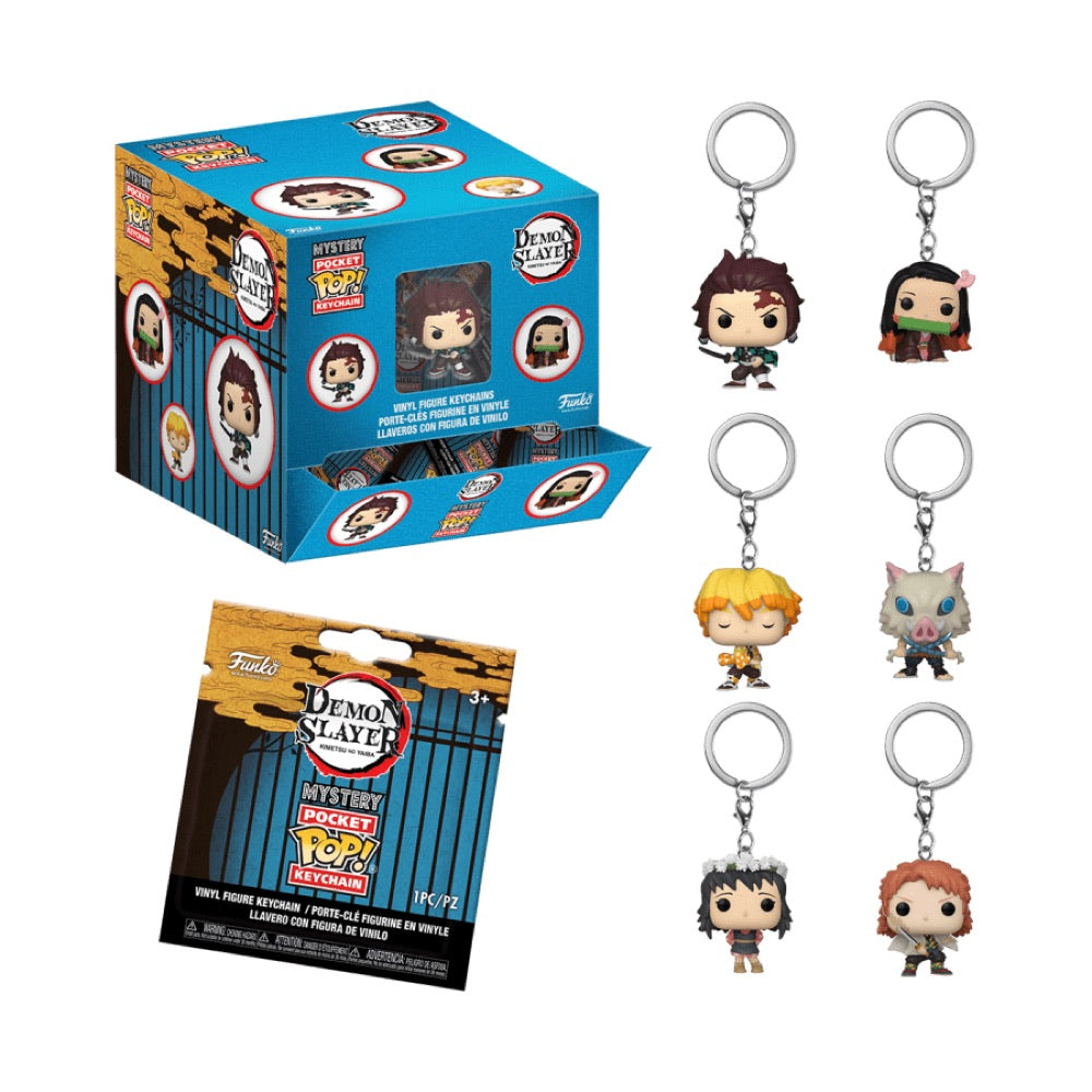 Demon Slayer – Pop! Keychain Blind Bag Assortment (Display of 12)