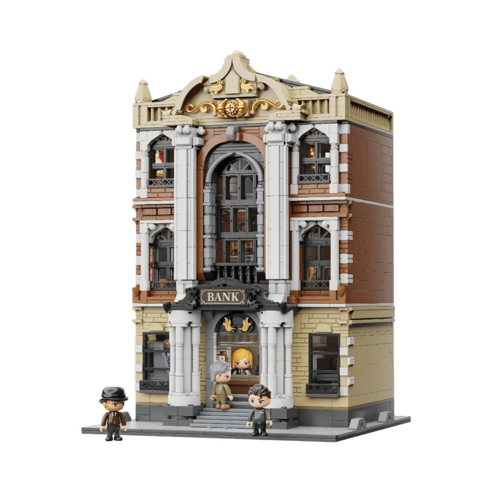 Retro Series – Bank Construction Set (2634 Pieces)