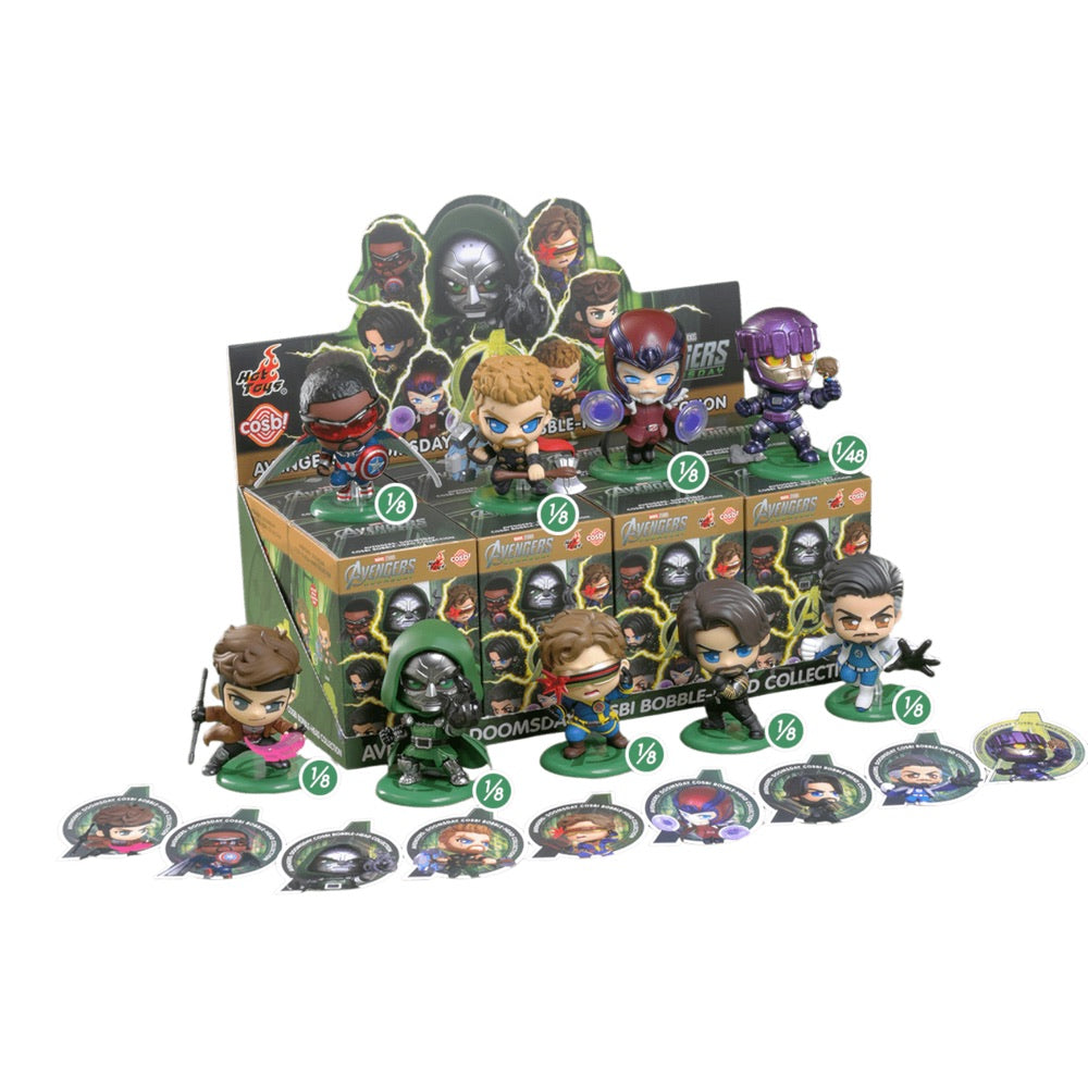 Avengers: Doomsday – Cosbi Bobble-Head (Display of 8) Series 1